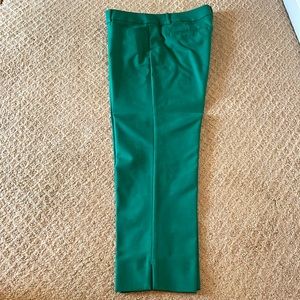 Loft Kelly Green Ankle Pants - Size 8